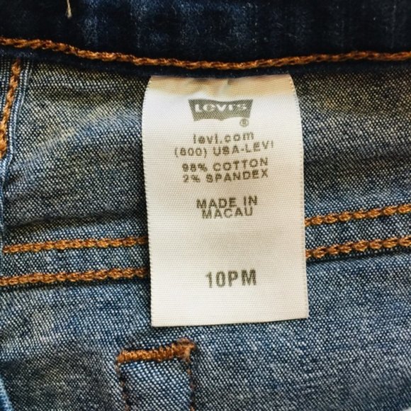 Levi's 512 Perfectly Slimming Bootcut Jeans 10 PM - Picture 7 of 10